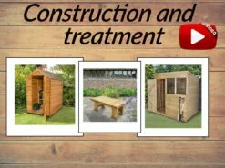 Forest Double Sleeper Wooden Garden Bench 6'x1' (1.8x0.35m) -Halls || Lifetime || Keter Sales construction and treatment 20 1