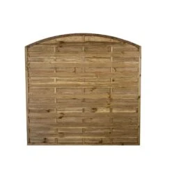 Forest 6' X 6' Pressure Treated Decorative Domed Top Fence Panel (1.8m X 1.8m) -Halls || Lifetime || Keter Sales dtp18 2