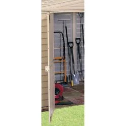 8' X 5'3" Saffron Plastic Vinyl Apex Shed (Includes Foundation Kit And Skylight) (2.39m X 1.6m) -Halls || Lifetime || Keter Sales duramate internal bolts 3