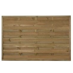 Forest 6' X 4' Europa Plain Pressure Treated Decorative Fence Panel (1.8m X 1.2m)