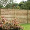 Forest 6' X 6' Europa Plain Pressure Treated Decorative Fence Panel (1.8m X 1.8m)