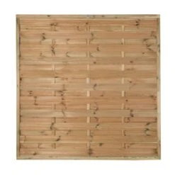Forest 6' X 6' Europa Plain Pressure Treated Decorative Fence Panel (1.8m X 1.8m) -Halls || Lifetime || Keter Sales egfphd 2