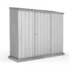 7'5 X 3' Absco Space Saver Pent Metal Shed - Zinc (2.26m X 0.78m)