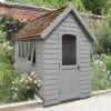 8' X 5' Forest Retreat Grey Luxury Shed (2.41m X 1.5m) - Installation Included