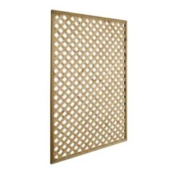 Forest 6' X 4' Rosemore Pressure Treated Diamond Lattice (1.8m X 1.2m) -Halls || Lifetime || Keter Sales frlatt64 rosemore lattice 180x120cm cutout2 min