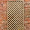Forest 6' X 6' Rosemore Pressure Treated Diamond Lattice (1.8m X 1.8m)