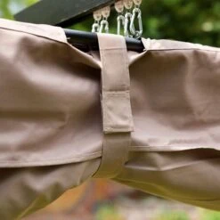 10'x10' (3mx3m) Glendale Seville Mocha Garden Gazebo -Halls || Lifetime || Keter Sales gl1042 3x3m glendale seville mocha garden gazebo canopy min