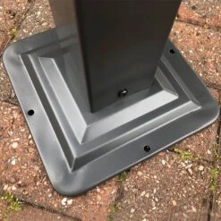 8' X 8' Glendale Highfield Grey Garden Gazebo (2.5m X 2.5m) -Halls || Lifetime || Keter Sales gl1707 8x8 glendale highfield grey garden gazebo close up1 min