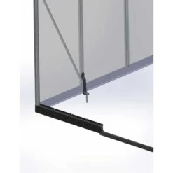 8'x16' Palram Canopia Glory Grey Large Polycarbonate Greenhouse (2.4x4.8m) -Halls || Lifetime || Keter Sales glory gr palram anchoring system 1