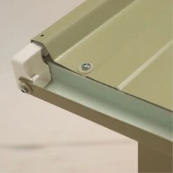 8' X 6'6 Yardmaster 86TBSL Shiplap Metal Shed (2.43m X 1.97m) -Halls || Lifetime || Keter Sales gutters 1 3 1