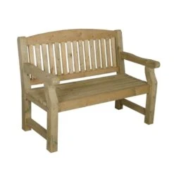 Forest Harvington Wooden Garden Bench 4'x2' (1.2x0.6m) -Halls || Lifetime || Keter Sales harbe4hd 03