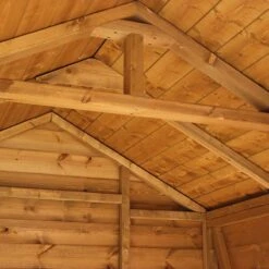 18' X 10' Traditional Heavy Duty Shiplap Apex Wooden Garden Shed (5.5m X 3.05m) -Halls || Lifetime || Keter Sales heavy duty apex sheds feature4 min 8