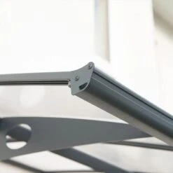 Palram Canopia Herald 2230 Black Door Canopy -Halls || Lifetime || Keter Sales herald 2230 canopies palram 0978 gutters