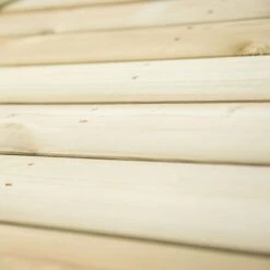 15'x13' (4.7x4m) Luxury Wooden Furnished Garden Gazebo With Timber Roof - Seats Up To 19 People -Halls || Lifetime || Keter Sales hgg47mttcfin 4 7m timber roof furnished cream roof1