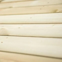 13'x12' (4x3.5m) Luxury Wooden Furnished Garden Gazebo With Traditional Timber Roof - Seats Up To 15 People -Halls || Lifetime || Keter Sales hgg4mttcfin 4m timber roof furnished cream roof1