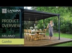 10x10 Palram Canopia Milano 3000 Garden Gazebo -Halls || Lifetime || Keter Sales hqdefault 145 1