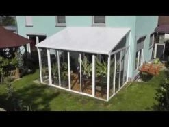 10x18 Palram Canopia SanRemo White Lean-To Conservatory -Halls || Lifetime || Keter Sales hqdefault 454 6