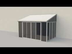 10x18 Palram Canopia SanRemo White Lean-To Conservatory -Halls || Lifetime || Keter Sales hqdefault 455 1