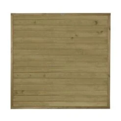 Forest 6' X 6' Pressure Treated Tongue And Groove Fence Panel (1.83m X 1.83m) -Halls || Lifetime || Keter Sales htgp6 6ft high forest horizontal tongue and groove fence panel cutout1