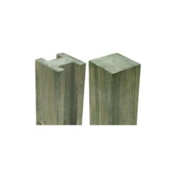 7'11" X 3.7" X 3.7" Forest Planed H Slotted Fence Post (2.4m X 94mm X 94mm)