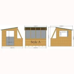New Arrival -Halls || Lifetime || Keter Sales icen0808dsl 1aa iceni potting shed drawing min