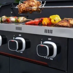 Norfolk Grills Infinity 400 Burner Gas BBQ Grill -Halls || Lifetime || Keter Sales infin400 sb grill feature1 min