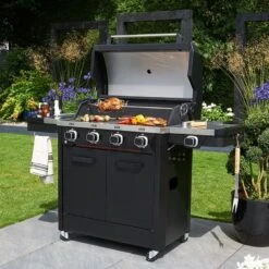 Norfolk Grills Infinity 400 Burner Gas BBQ Grill -Halls || Lifetime || Keter Sales infin400 sb grill insitu3 min