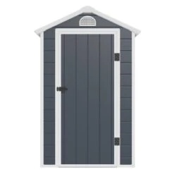 4' X 6' Jasmine Plastic Shed With Foundation Kit (1.34m X 1.92m) -Halls || Lifetime || Keter Sales jasmine4x6apexbun 4x6 jasmine plastic shed with foundation kit cutout3 min 1