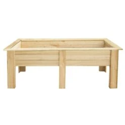 Forest Large Kitchen Garden Planter 6' X 2' (1.8m X 0.7m) -Halls || Lifetime || Keter Sales kgpla18hd large kitchen garden planter 1 8m cutout1 min 1