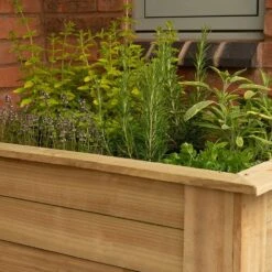 Forest Kitchen Garden Planter 3'3 X 2' (1m X 0.7m) -Halls || Lifetime || Keter Sales kgpla1hd kitchen garden planter 1m close up min