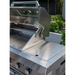 Norfolk Grills Absolute Pro 6 Burner Luxury Gas BBQ Grill + Kitchen -Halls || Lifetime || Keter Sales kitchen 600 absolute pro 6 burner feature3 min