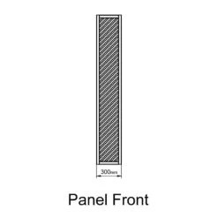 Forest 5'11" X 1' Wisley Diamond Lattice Trellis Panel (1.8m X 0.3m) -Halls || Lifetime || Keter Sales knl300 02
