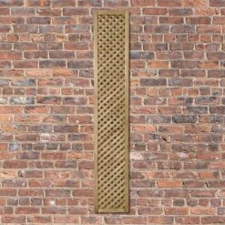Forest 5'11" X 1' Wisley Diamond Lattice Trellis Panel (1.8m X 0.3m)