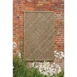Forest 5'11" X 2'11" Wisley Diamond Lattice Trellis Panel (1.8m X 0.9m) -Halls || Lifetime || Keter Sales knl900hd 2