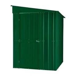 5' X 8' Globel Heritage Green Lean-To Metal Shed (1.55m X 2.42m) -Halls || Lifetime || Keter Sales lean to 5 3 min