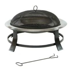Lifestyle Prima Stainless Steel Fire Bowl