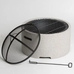 Lifestyle Adena MGO Round Firepit