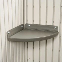 8' X 7.5' Lifetime Special Edition Heavy Duty Plastic Shed (2.43m X 2.28m) -Halls || Lifetime || Keter Sales lifetime 8x7 corner shelf