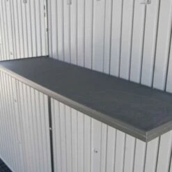 8' X 7.5' Lifetime Special Edition Heavy Duty Plastic Shed (2.43m X 2.28m) -Halls || Lifetime || Keter Sales lifetime 8x7 shelf 2