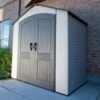 7' X 4.5' Lifetime Plastic Shed (2.06m X 1.4m)
