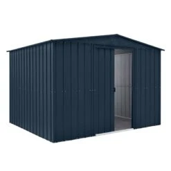 10' X 7' Globel Anthracite Grey Metal Shed (3.07m X 2.16m) -Halls || Lifetime || Keter Sales lotus10x7ags 10x7 lotus grey metal shed cutout min