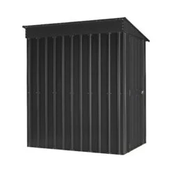 4' X 8' Globel Lean To Anthracite Grey Metal Shed (1.24m X 2.42m) 21 4' X 8' Globel Lean To Anthracite Grey Metal Shed (1.24m X 2.42m) -Halls || Lifetime || Keter Sales lotus48ltag lotus 4x8 lean to anthracite cutout3
