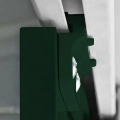 6' X 3' Globel Heritage Green Apex Metal Shed (1.84m X 0.92m) -Halls || Lifetime || Keter Sales lotus63hgsolid 6x3 green no2