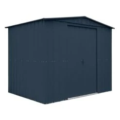 8' X 5' Globel Anthracite Grey Metal Shed (2.45m X 1.54m) -Halls || Lifetime || Keter Sales lotus8x5ags 8x5 lotus grey metal shed cutout1 min