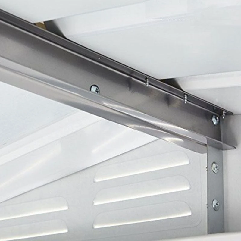 8' X 6' Globel Metal Shed & Mobility Scooter Store (2.45m X 1.85m) - Image 9