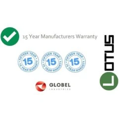 8' X 6' Globel Metal Shed & Mobility Scooter Store (2.45m X 1.85m) -Halls || Lifetime || Keter Sales lotus8x8agdh 8x6 lotus metal shed mobility scooter store close up4 min