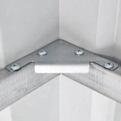 4' X 8' Globel Lean-To Heritage Green Metal Shed (1.24m X 2.42m) -Halls || Lifetime || Keter Sales lotusleanto48solidhg 4x8 lean to green no3