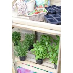 4'x2' Forest Wooden Small Mini Lean To Greenhouse (1.2x0.62m) -Halls || Lifetime || Keter Sales mghhd 8