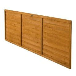 Forest 6' X 3' Straight Cut Overlap Fence Panel (1.83m X 0.91m) -Halls || Lifetime || Keter Sales olfp36 3x6 cutout2 min
