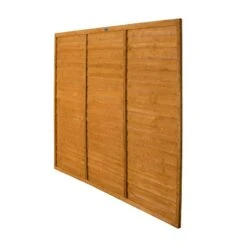 Forest 6' X 6' Straight Cut Overlap Fence Panel (1.83m X 1.83m) -Halls || Lifetime || Keter Sales olfp66 6x6 cutout2 min
